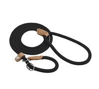 VGOL Correa de Entrenamiento para Perros, Correa Trenzada para Perros Grandes, medianos y pequeños, Color Negro