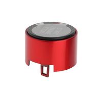 VGOL Cubierta de Botón de Arranque Y Parada de Motor de Cristal Compatible con BMW F30 F31 F20 F21 F Series ABS de Repuesto de Plástico Color Rojo