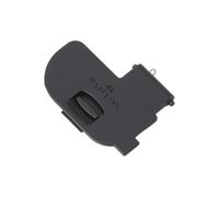 VGOL Cubierta de puerta para compartimento de batería de cámara compatible con Canon EOS 7D Mark II, pestillo de resorte de repuesto negro