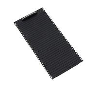 VGOL Cubierta enrollable para consola central interior de coche A20468076079051 compatible con Mercedes Clase C W204 S204 Clase E W212 S212 Cortina de consola central negra