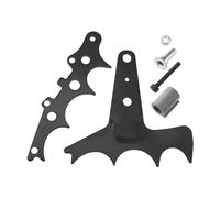 VGOL Felling Dog Kit de Recogedor de Cadena con Púas Compatible con Husqvarna 362 365 371XP 372XP 385 390 Kit de Recogedor de Cadena con Púas Motosierra Negro OEM 503 47 05-01