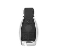 VGOL Funda para Llaves de Coche Compatible con A B C E S CLK ML W164 W245 A209 W212 W204 Reemplazo de Entrada sin Llave Smart Remote Fob Shell Carcasa de 3 Botones