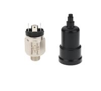 VGOL Interruptor de Presión de Aire Ajustable QPM10-NO/NC Rosca de 1/4 de Pulgada para Automatización Industrial Y Equipos Mecánicos 0,1-1 Mpa