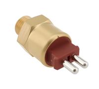 VGOL Interruptor de Temperatura del Ventilador del Radiador Rojo 95-100° M14x1,5 0065451524 Compatible con Mercedes-Benz