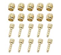 VGOL Juego de 10 cabezales de oliva para bicicleta, cabezal de oliva versátil, manguera de freno, inserto de aceituna compatible con aguja de aceite Magura MT2/MT4/MT5/MT6/MT7/MT8