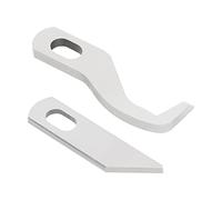VGOL Juego de 2 Cuchillas Superiores E Inferiores Cuchilla Overlock Superior E Inferior Compatible con Singer S14-68 S14-69 S14-77 S14-78 S14-79 Compatible con Pfaff Element 1450OL