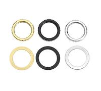 VGOL Juego de 3 tuercas y espaciadores de repuesto para interruptor de guitarra eléctrica, compatible con Epiphone, compatible con Gibson Guitarra palanca de metal