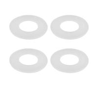 VGOL - Juego de 4 juntas de agua para depósito de inodoro de silicona, compatible con GEBERIT, salida de inodoro, universal, válvula de caza de agua, reparación de depósito de goma