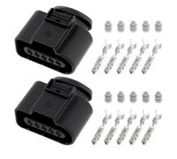 VGOL Kit de Reparación de 2 Conectores de 5 Pines para Coche 8K0973705 Compatible con Volkswagen Y Compatible con Audi.