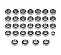 VGOL Kit Rodamientos Sellados 32 pzs 5x11x4 mm 5x8x2.5 mm 6x12x4 mm reemplaza OEM 56368 Compatible con Tami-ya Scania 770S 6x4