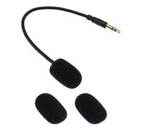 VGOL Micrófono de 3,5 Mm Compatible con Plantronics Rig 400HX 400HS 400LX 500HX 500 Pro Gaming Headset Micrófono Desmontable Boom Auriculares Piezas de Repuesto Longitud 19,5 Cm