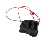 VGOL Motor actuador de bloqueo de puerta de tanque de llenado de combustible compatible con Seat Leon compatible con Skoda compatible con VW Golf Touareg 7P0810773F 7P0810773, color negro