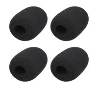 VGOL Paquete de 4 parabrisas de espuma para micrófono, compatibles con Rode M5/NT5/NT6/NT55 Pop Filter Esponja Cubiertas para reducción de ruido