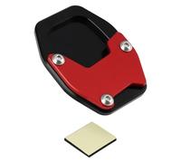 VGOL Reposapiés modificado para motocicleta, almohadilla antideslizante ampliada, aleación de aluminio, compatible con Honda X-ADV 750 NC750X/DCT Forza 750/NS7750, rojo
