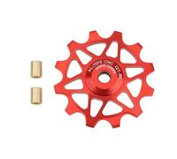 VGOL Roldana de Cambio 12T Roja Polea Cerámica Compatible con Shimano Compatible con SRAM