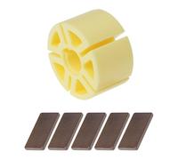 VGOL Rotor de Lijadora Neumática de 5 Pulgadas con Piezas de Pulidora de 5 Hojas