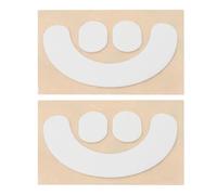 VGOL Skatez - 2 patas de ratón para juegos, almohadillas de repuesto para mouse para juegos compatibles con SteelSeries Rival 3, color blanco