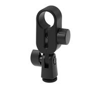 VGOL Soporte fijo para micrófono 108 x 22 x 22 mm apto para micrófonos portátiles con diámetro 22-24 mm