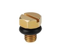 VGOL Tornillo de Drenaje Y Junta Tórica del Flotador del Carburador de Barco Compatible con Yamaha 4 Tiempos: F80A F100A Y F100B.