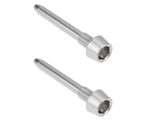 VGOL Tornillos de Aleación de Titanio para Pasadores de Bicicleta Compatible con EasyBikeParts Magura MT2 MT4 MT5 MT5 MT7 Plateados