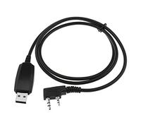 VGOL Walkie Talkie - Cable de programación compatible con radio Baofeng UV-3R, UV-5R, UV-5R, UV-5RA, UV-5RB, UV-5RC, compatible con Kenwood Radio TK-2107, 1 m