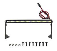 Vgoohobby 5.9 pulgadas RC 36Led Barra de luz LED techo lámpara LED Cuerpo Shell techo luz compatible con Traxxas TRX-4 SCX10 90046 D90 SCX10 II CC01 Redcat Gen7 1/10 RC Crawler coche camión (soporte Wrangler)