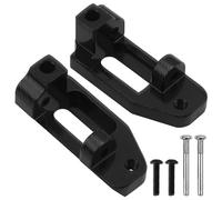 Vgoohobby Bloques de ruedas de aleación de aluminio C compatibles con Traxxas 1/10 Drag Slash 1967 Chevrolet C10 RC piezas de actualización de coche