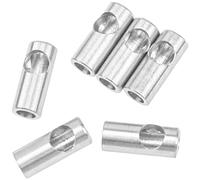 Vgoohobby - Juego de 6 adaptadores de eje de 3,175 mm a 5 mm, reductor de piñón, cambio de eje para RC Car Boat 3650 540 550 piñones