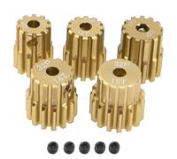 Vgoohobby Juego de engranajes de piñón de aleación de aluminio de 32 pasos de 3.175 mm Eje 11T 12T 13T 14T 15T Engranajes de motor compatibles con Tamiya Kyosho RedCat Losi Axial Traxxas 1/10 RC Car