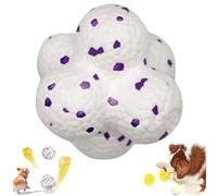 Vgpbphj The Mellow Dog - Pelota calmante para perros, pelota de apoyo emocional para perros, pelotas de tenis indestructibles para perros, pelota Petbobi para masticadores agresivos (A2)
