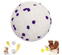 Vgpbphj The Mellow Dog - Pelota calmante para perros, pelota de apoyo emocional para perros, pelotas de tenis indestructibles para perros, pelota Petbobi para masticadores agresivos (B2)