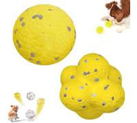 Vgpbphj The Mellow Dog - Pelota calmante para perros, pelota de apoyo emocional para perros, pelotas de tenis indestructibles para perros, pelota Petbobi para masticadores agresivos (A1+B1)