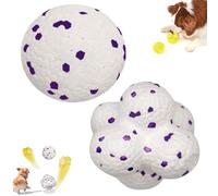 Vgpbphj The Mellow Dog - Pelota calmante para perros, pelota de apoyo emocional para perros, pelotas de tenis indestructibles para perros, pelota Petbobi para masticadores agresivos (A2+B2)