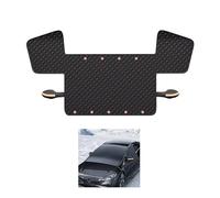 VGTDCDT Cubrevientos para Coche de Invierno para Toyota Sai 2013-2017 Sedan, con 9 Imanes, 6 Correas Elásticas y Protección para 3 Ventanas,Black-157 * 120cm
