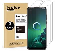 VGUARD 3 Piezas Protector de Pantalla para Alcatel 3X 2019/2020, Cristal Vidrio Templado Premium
