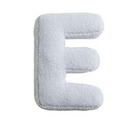 Vgvgaj Almohada de Peluche con Letras Cojín Decorativo Suave en Forma de Letra Inicial de la A a la Z 38x30cm Cojín Decorativo Accesorios de Juego de Letras y Palabras para Sofá Dormitorio Salón