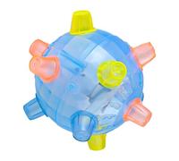 Vgvgaj Bola de activación de Salto iluminada para Perros con música, Bola de Rebote interactiva para Perros, Bola LED de activación de Salto para Mascotas, Bola Activa para Perros y Gatos,