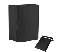 Vgvgaj - Funda protectora para cama plegable, 90 x 38 x 114 cm, funda de almacenamiento de colchón plegable con cremallera, impermeable, tela Oxford negra fácil de poner para silla plegable