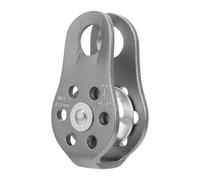 Vgvgaj Polea de Seguridad de Escalada Polea de Cuerda de Aluminio único 20KN poleas de Fijo poleas de Rescate para Escalada Hauling Transporte 8.1x4.4cm