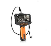 VGVSBG Cámara de inspección de Serpiente semirrígida con boroscopio WiFi de 5,0 MP, endoscopio Industrial con Enfoque automático, cámara ZoomSnake 6X