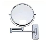 VGVSBG Espejo de Maquillaje Espejo de tocador Espejo de Maquillaje de Montaje en Pared, Espejo de tocador Plegable de Metal de Alta definición Espejo de Doble Cara ESP