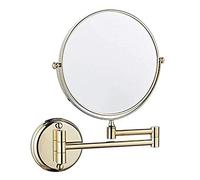 VGVSBG Espejo de Maquillaje Espejo de tocador Espejo de tocador de baño, Espejo de Belleza Espejo de Pared Espejo de Maquillaje Espejo de Aumento Plegable de Doble Car
