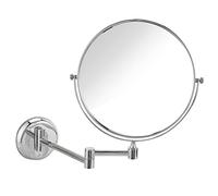 VGVSBG Espejo de Maquillaje montado en la Pared, Espejo de tocador de baño Extensible de Doble Cara con Espejo Plano Frontal y Espejo de Aumento en el Reverso, exquisi