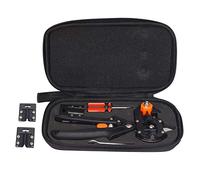 VGVSBG Kit de podadora de Herramientas de injerto, Cortar e injertar árboles frutales, Cinta de injerto y Cuchillas de Repuesto de cortesía, Tijeras de podar Profesionales p