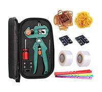 VGVSBG Kit de podadora de Herramientas de injerto, Cortar e injertar árboles frutales, Cinta de injerto y Cuchillas de Repuesto de cortesía, Tijeras de podar Profesionales p
