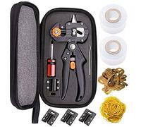 VGVSBG Tijeras de podar Profesionales, Kit de Herramientas de Corte de podadora de jardín, Juego de Herramientas para bonsái de injerto de jardín para el hogar, bonsái de árboles frutales