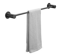 VGVSBG Toallero Toallero Barra Montado En La Pared Toallero Adhesivo Colgador De Toallas Sin Perforación Gran Capacidad Acero Inoxidable/Aleación De Zinc para Baño Inodoro,Gris,40