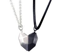 VGWON Collar MagnéTico para Parejas, Regalo RomáNtico Sorpresa para Parejas | 2 Collares a Juego con la AtraccióN Mutua