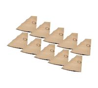 vhbw 100x bolsa compatible con Nilfisk VP930 PRO HEPA S2 HF aspiradora - 34 cm x 17 cm marrón