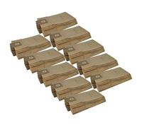 vhbw 100x bolsa reemplaza Nilfisk 1408618010, 5715492007653, 1408618000, 5715492012114 para aspiradora - 45,3 cm x 22,7 cm marrón